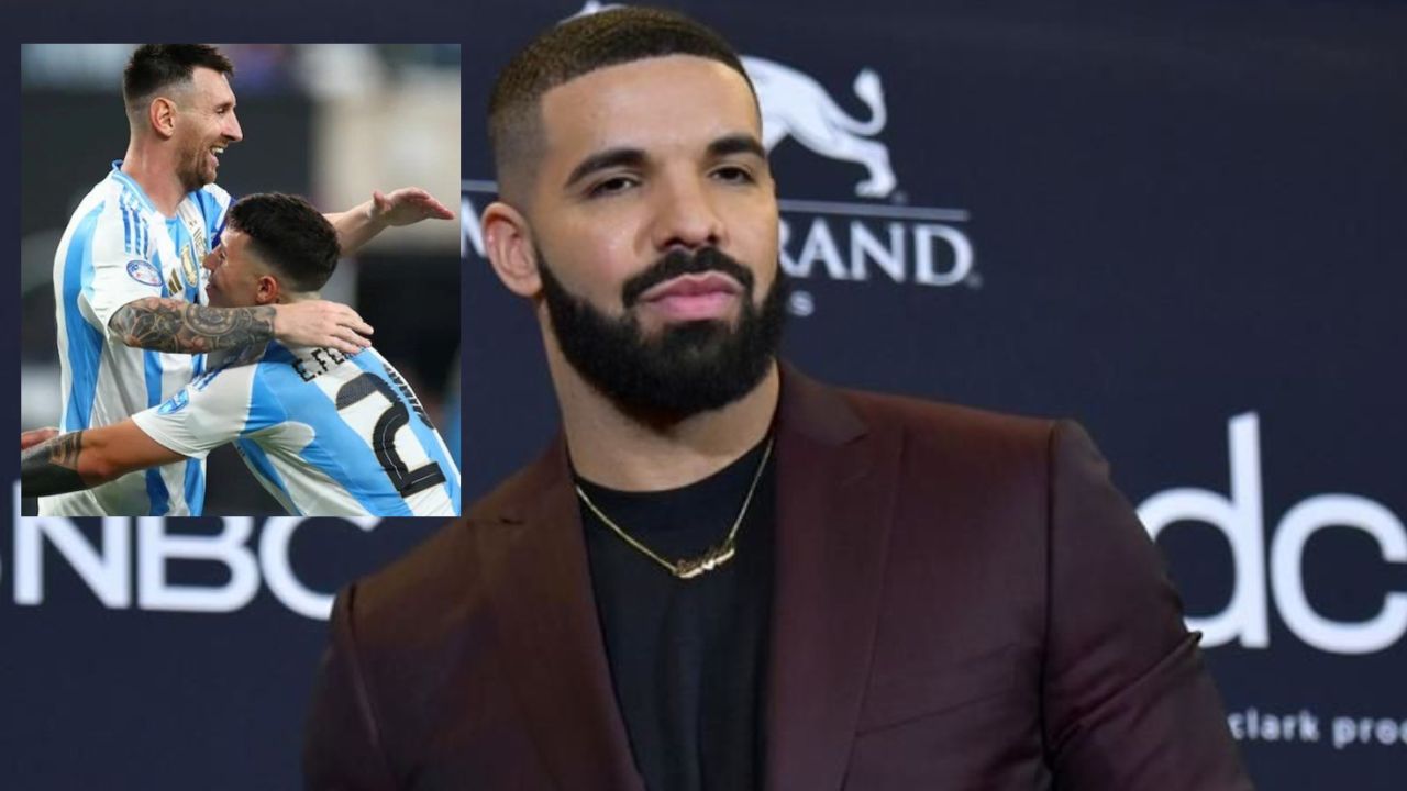 Imagen Principal de Nota: Selección argentina manda mensaje a Drake tras perder  300 mil dólares por derrota de Canadá en la Copa América