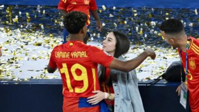 Imagen Principal de Nota: Lamine Yamal y su novia Alex Padilla ¿A qué se dedica? ¿Tienen hijos?