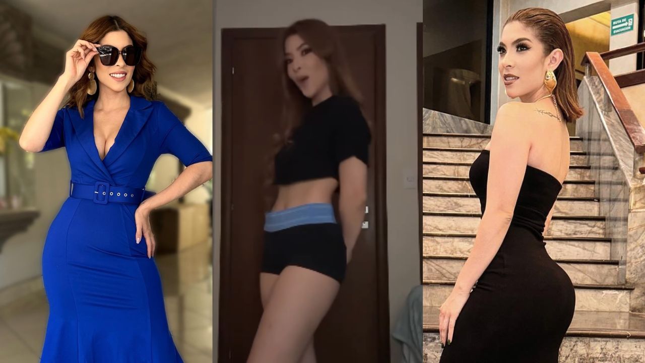 Imagen Principal de Nota: Laura Meza sorprende con diminuta cintura al ritmo de Karol G