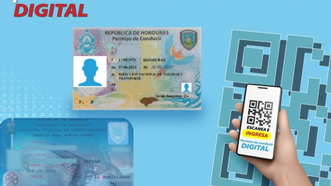 Imagen de Tramita tu licencia de conducir digital en Honduras desde tu celular
