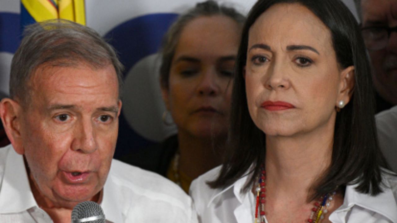 Imagen de María Corina Machado asegura que la victoria es de Edmundo González