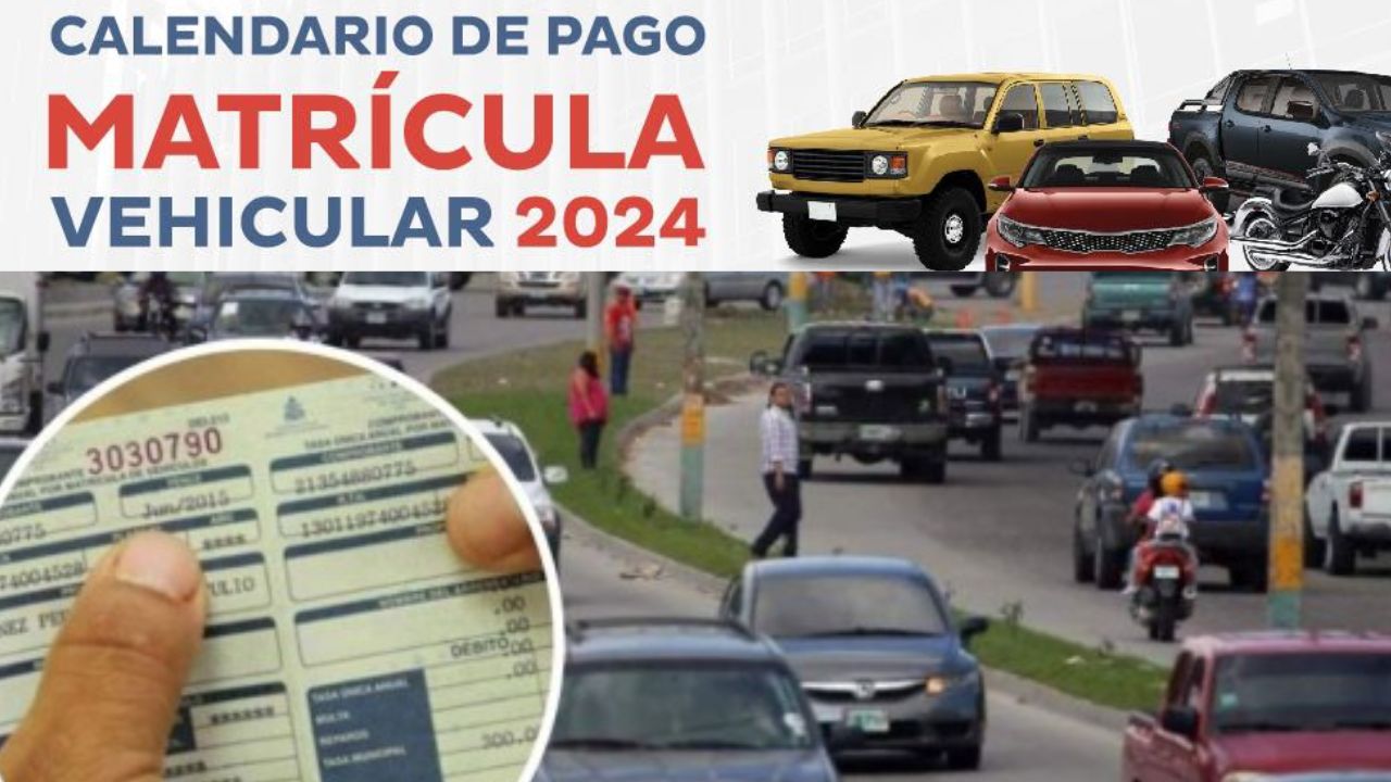 Imagen de Conozca el mes que le corresponde pagar la matrícula vehicular en Honduras