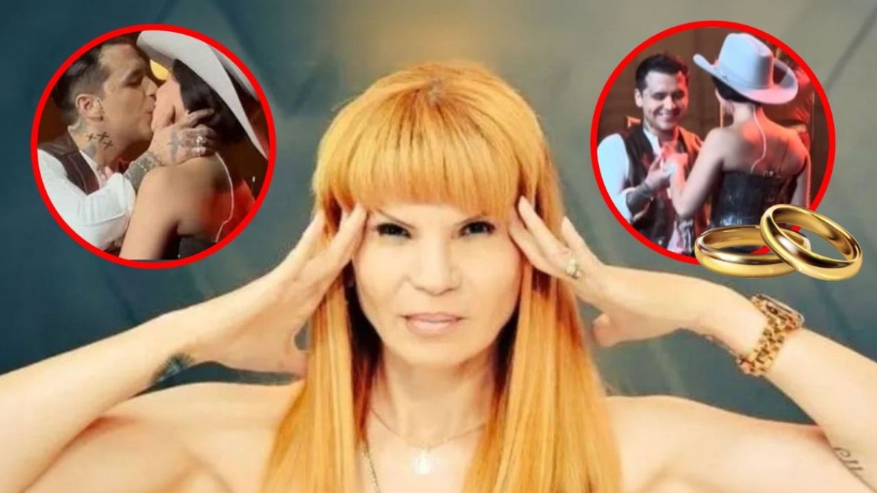 Imagen Principal de Nota: Mohni Vidente predice la fecha de boda para Christian Nodal y Ángela Aguilar