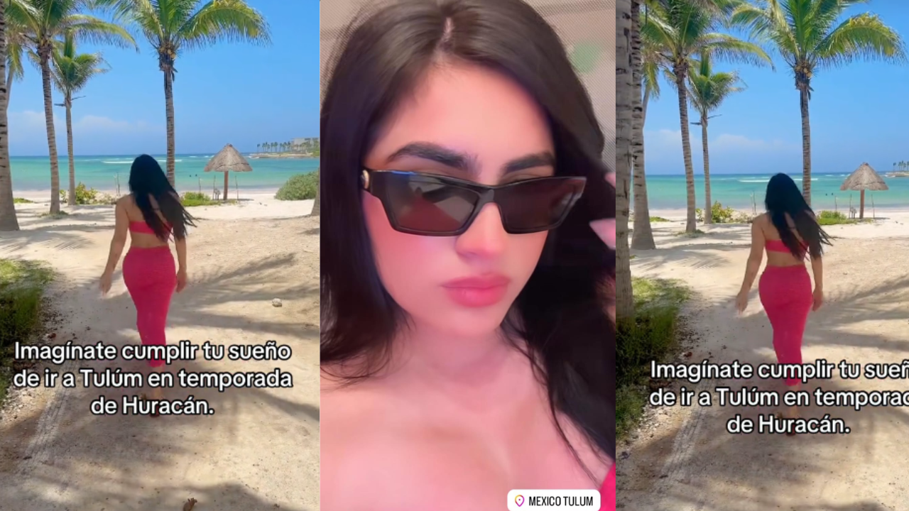 Imagen Principal de Nota: ¿Roxana Somoza atrapada en Tulum por huracan Beryl?