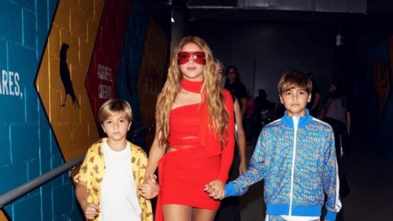Imagen Principal de Nota: Hijos de Shakira estremecen las redes: Sasha con su voz y Milán con la batería en el rock
