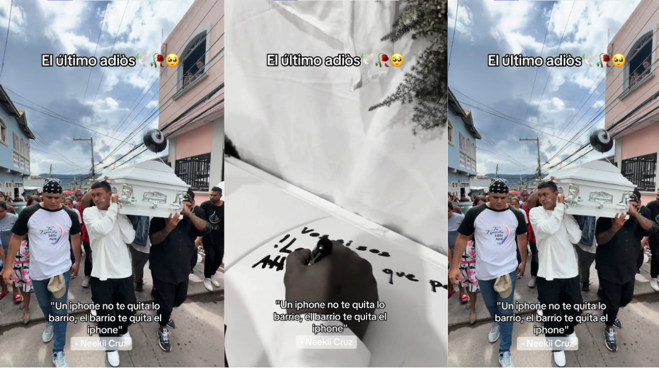 Imagen Principal de Nota: Supremo rompe en llanto al cargar ataúd de Neekii Cruuz