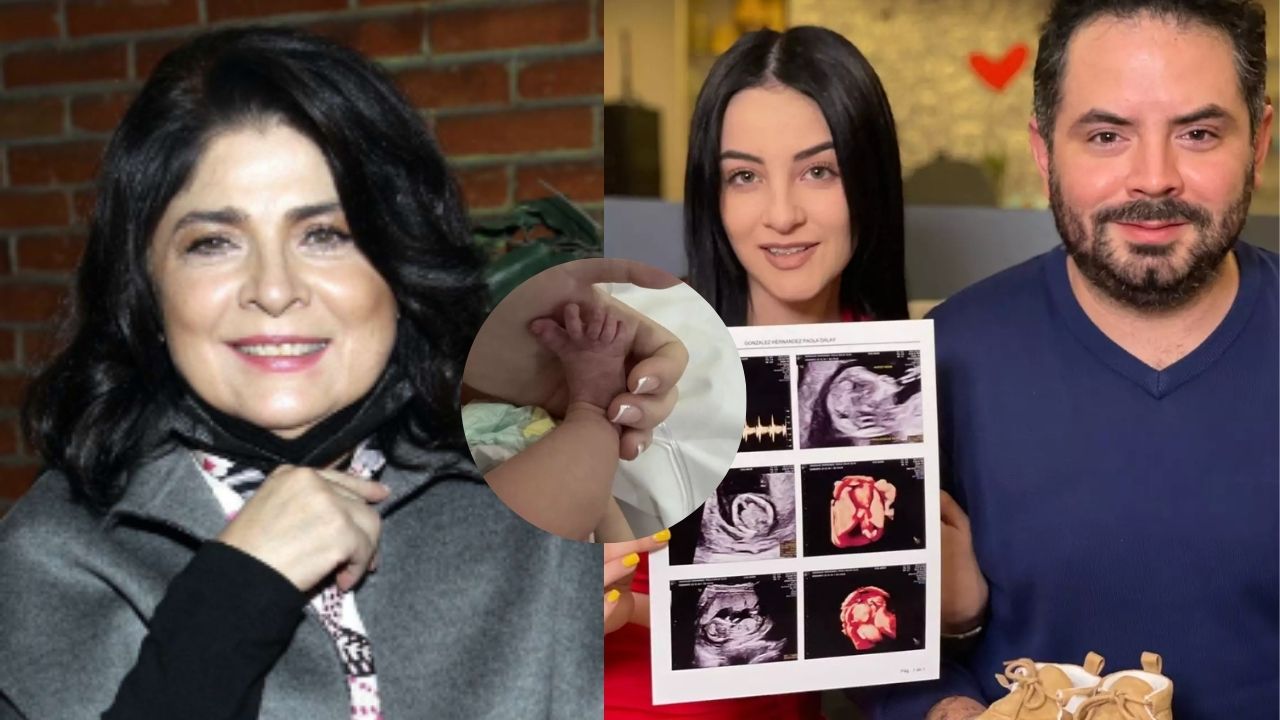 Imagen de Ya nació la nieta de Victoria Ruffo ¿A quién se parece?