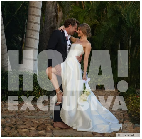 La boda de Gabriel Soto e Irina Baeva fue muy íntima