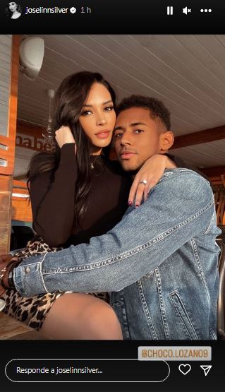 ‘El Choco’ Lozano se compromete con Joselinn Silver
