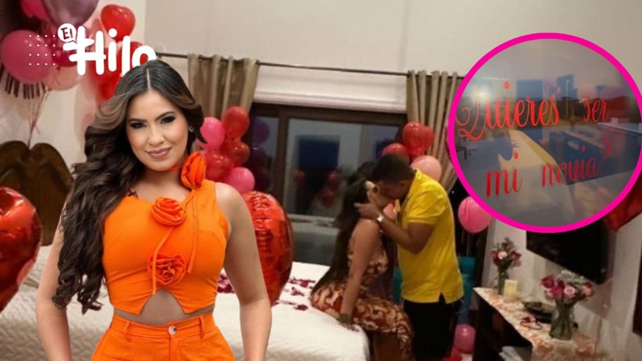 Imagen Principal de Nota: Alejandra Rubio presume costosa cena romántica donde da el 'sí'