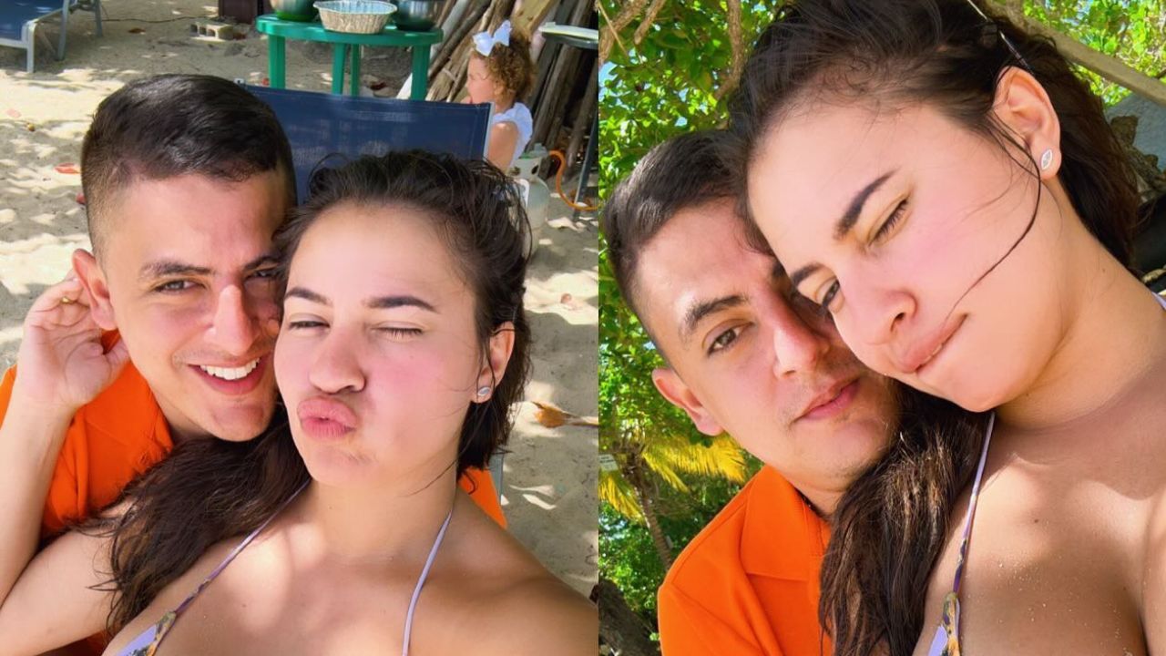 Imagen de Alejandra Rubio  y su novio disfrutan un romántico fin de semana en Roatán