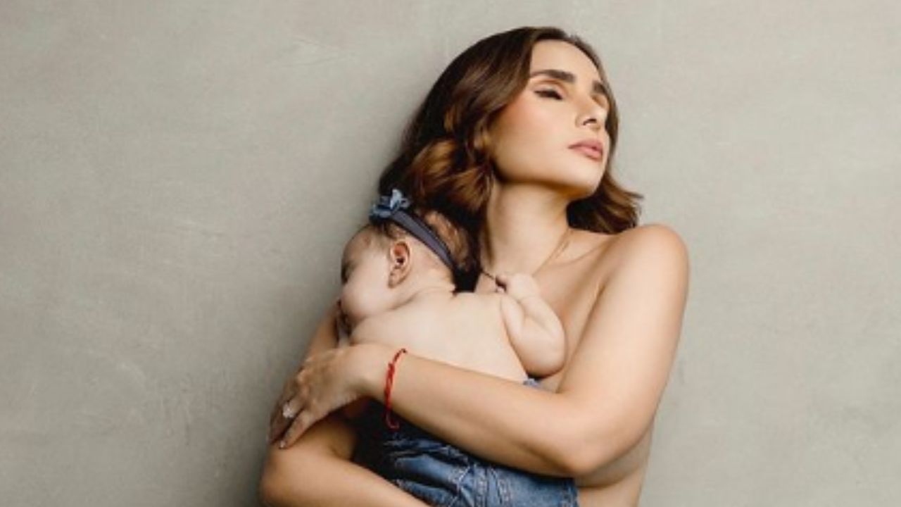Imagen Principal de Nota: Laura Pérez cautiva con tierna sesión de fotos junto a sus hijos