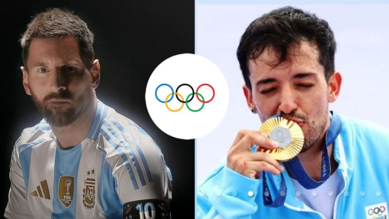Imagen Principal de Nota: Messi felicita a argentino por ganar primer oro en los JJ OO de París 2024