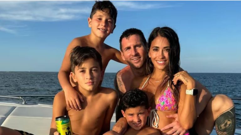 Imagen Principal de Nota: Messi y Antonela presumen tonificados cuerpos durante vacaciones familiares