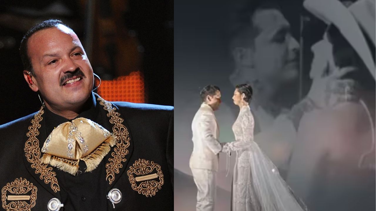 Imagen Principal de Nota: Pepe Aguilar revela quién pagó la lujosa boda de Ángela Aguilar y Christian Nodal