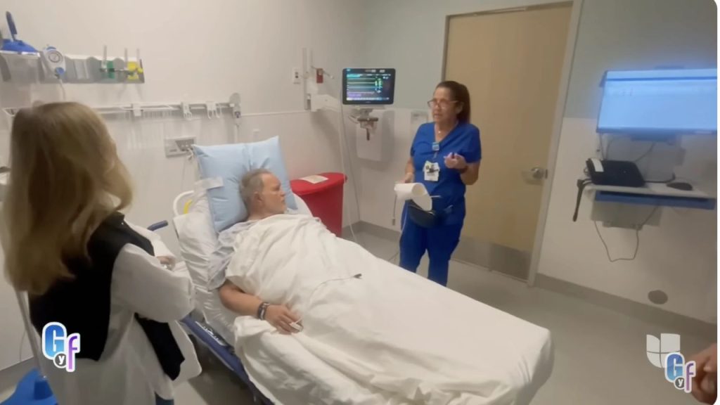 Raúl de Molina en el Hospital