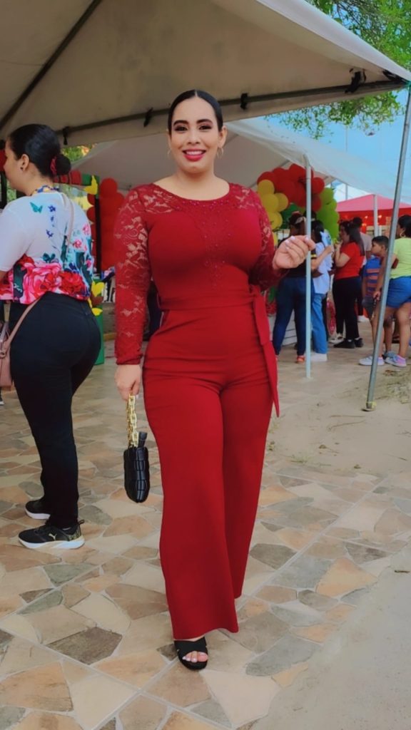 Yoselin Ayala, una destacada maestra del municipio de Tocoa, en el departamento de Colón.