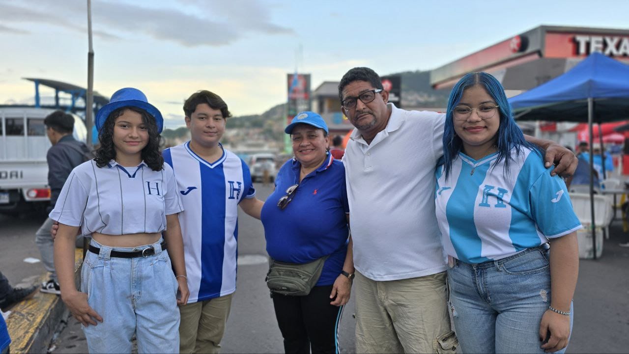 Familia en el Estadio