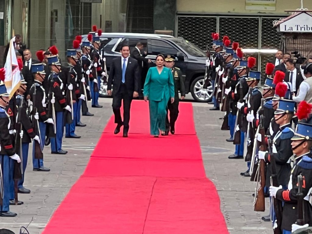 Así lució la presidenta Xiomara Castro en las fiestas patrias