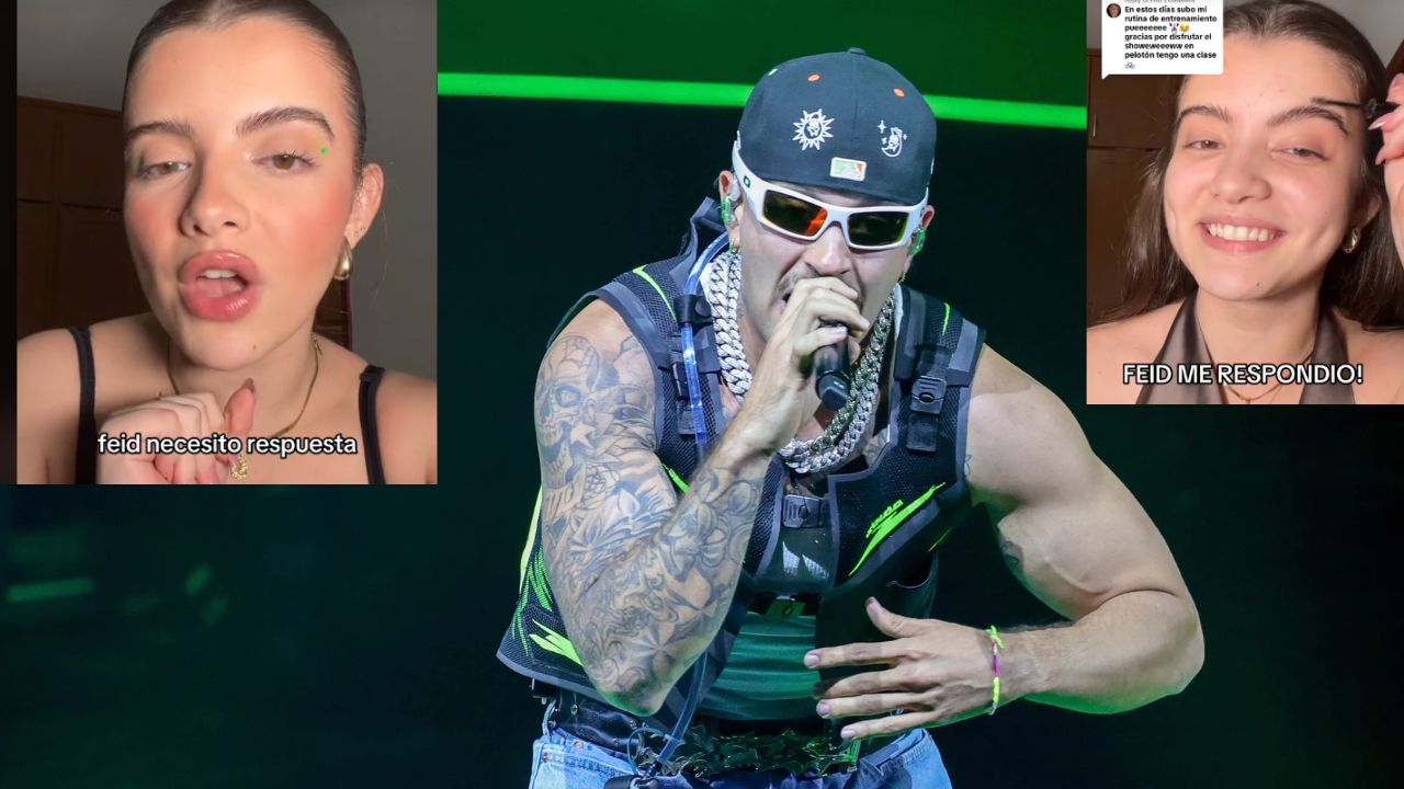Imagen Principal de Nota: Feid responde a famosa tiktoker hondureña que cuestionó su energía en el escenario