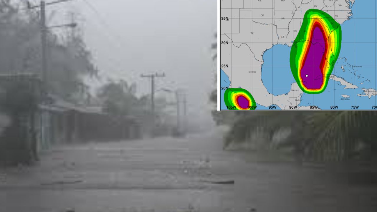 Imagen de Lluvias continuarán este jueves en Honduras debido al  huracán Helene, aquí su trayectoría