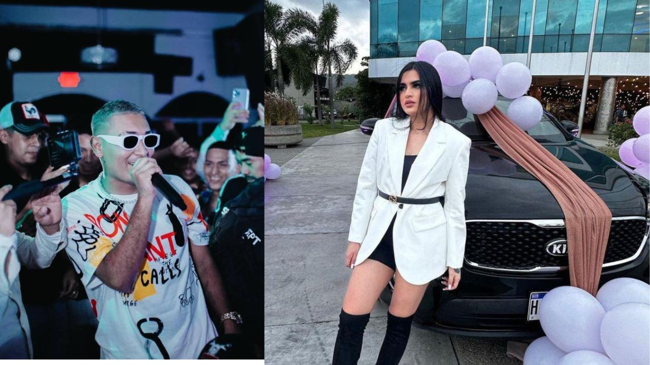 Imagen Principal de Nota: Somoza y Supremo representando a Honduras como los mejores Tiktokers en Colombia