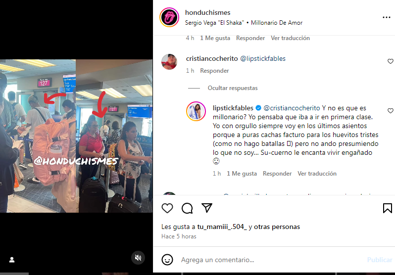 Ana Alvarado critica a Supremo por viajar en clase económica