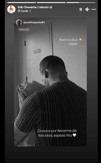 ¡Nació Camila! Erik Chavarría y Jennifer Paola agrandan la familia