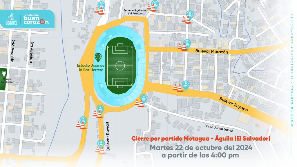 Las restricciones vehiculares pueden generar congestionamiento vial en las zonas aledañas al estadio.