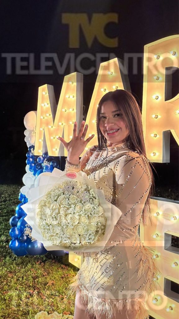 Génesis Alvarado, ex policía hondureña, anuncia su compromiso en exclusiva