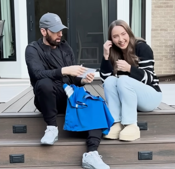 Eminem y su hija