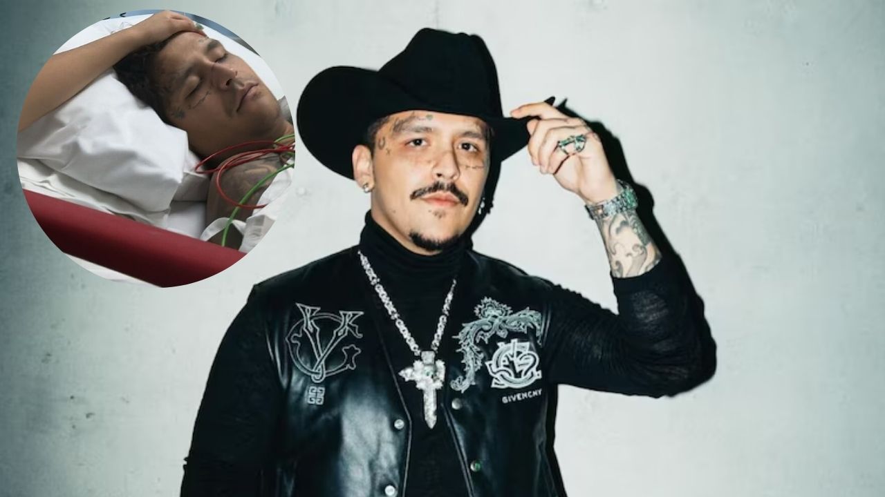 Imagen de Christian Nodal: ¿Hospitalización por exceso de alcohol?