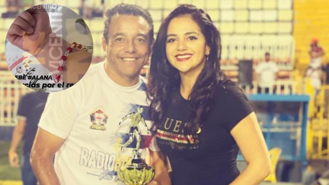 Imagen Principal de Nota: Dani Turcios y Scarlett Ordóñez celebran el nacimiento de su hija Alana