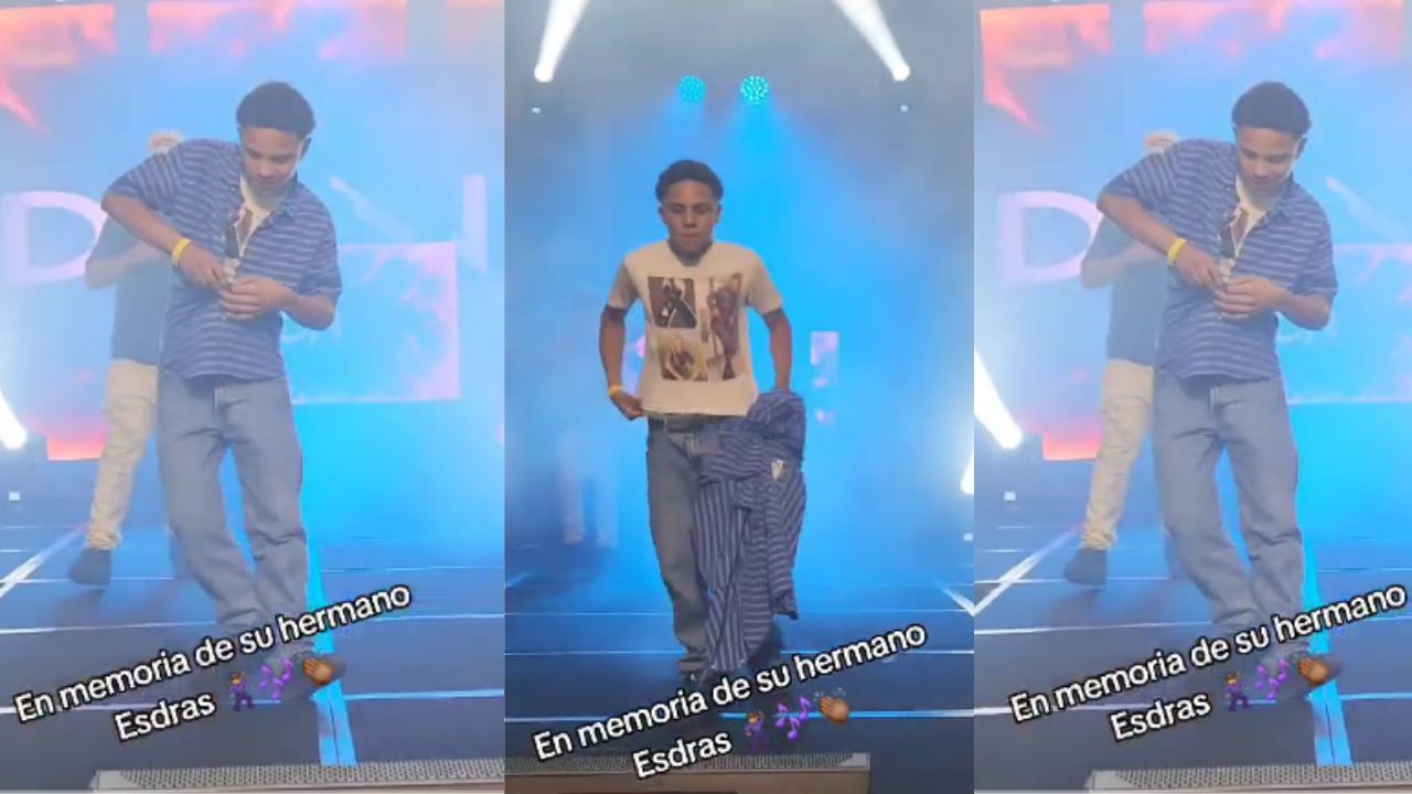 Imagen de Hermano de Esdras le rinde homenaje  en concierto de Don Chezina