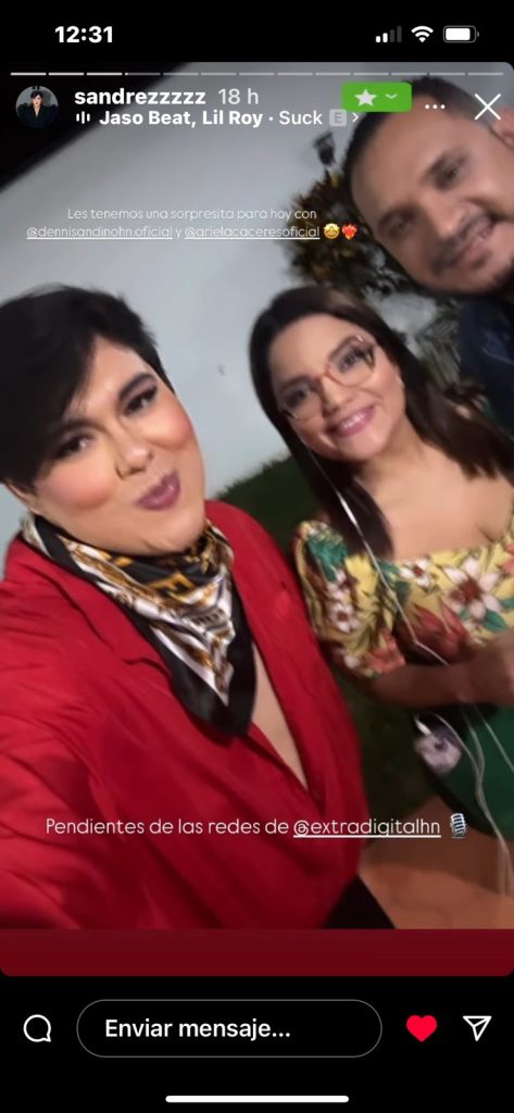 Antonio Sandrez enciende las redes sociales con comentario sobre Dennis Andino
