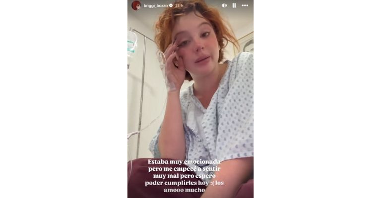 Briggitte Bozzo se recupera y agradece a sus fans tras susto por salud