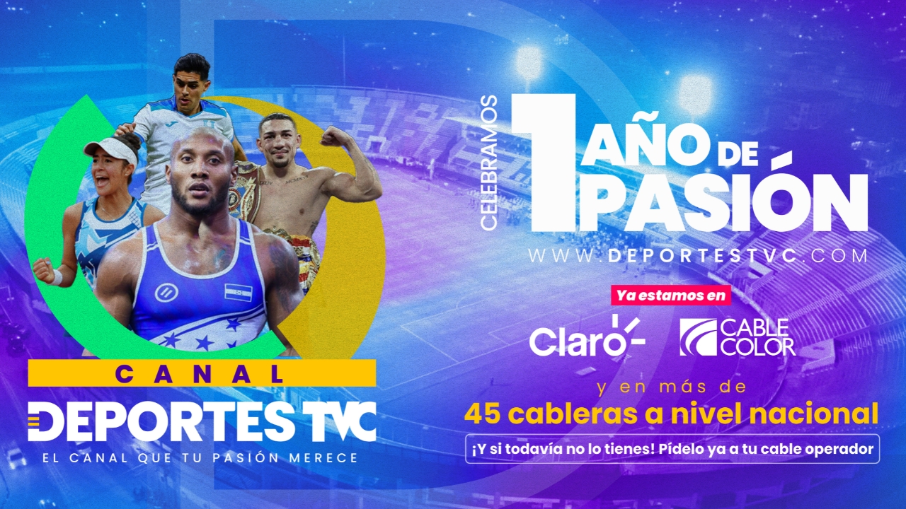 Imagen de Canal Deportes TVC celebra un año de pasión deportiva en Honduras con contenido exclusivo y la mejor cobertura