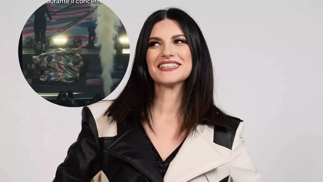 Imagen Principal de Nota: ¡Impresionante! Laura Pausini sufre aparatosa caída durante concierto en Milán