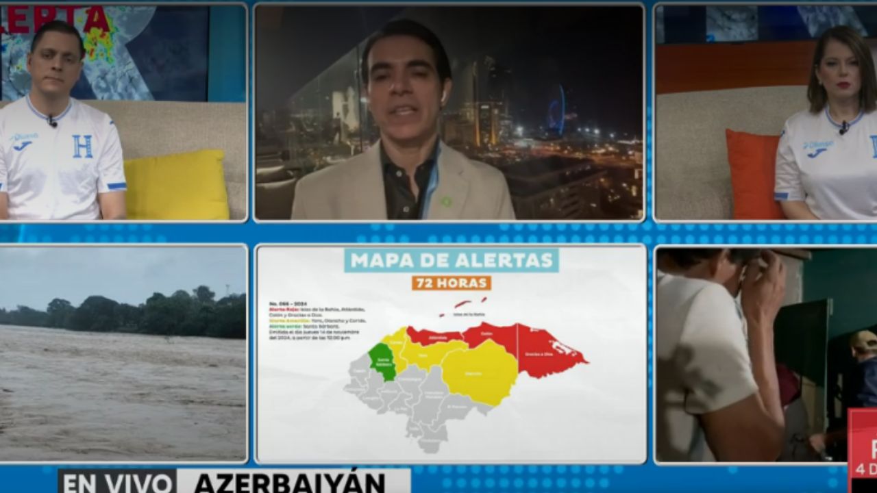 Imagen Principal de Nota: Impactante pronóstico: tormenta tropical Sara amenaza con lluvias catastróficas en Honduras, de acuerdo a César Quintanilla