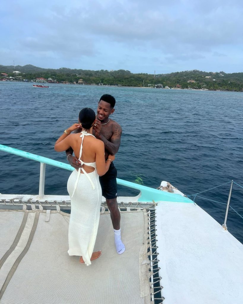 Romell Quioto recibe tierno mensaje de su novia por su cumpleaños