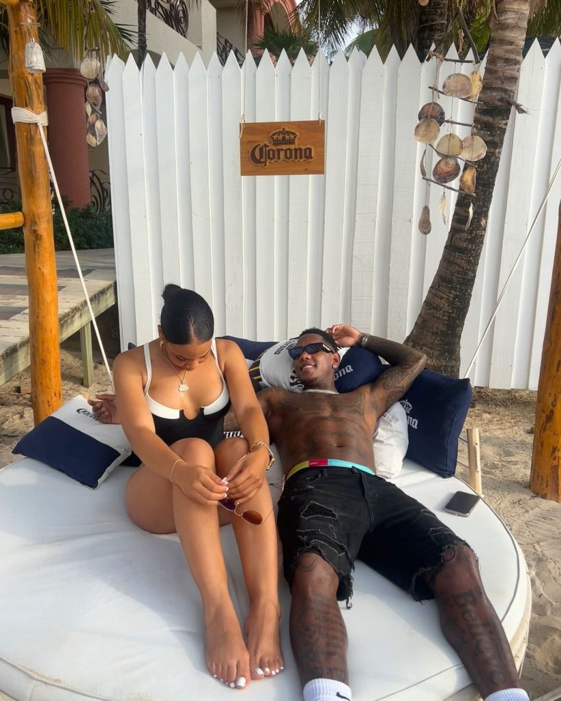 Romell Quioto recibe tierno mensaje de su novia por su cumpleaños