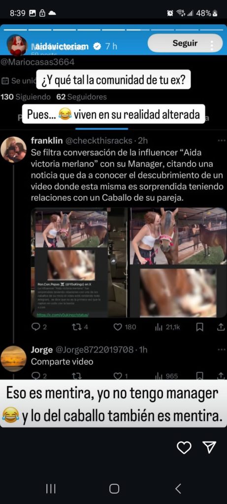 Aida Victoria Merlano video