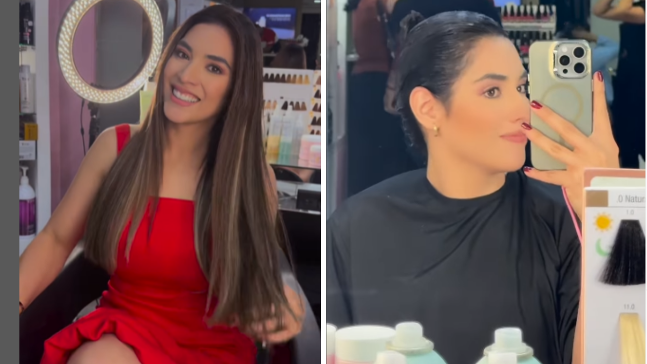 Imagen Principal de Nota: Carolina Lanza sorprende con su nuevo cambio de look esta Navidad