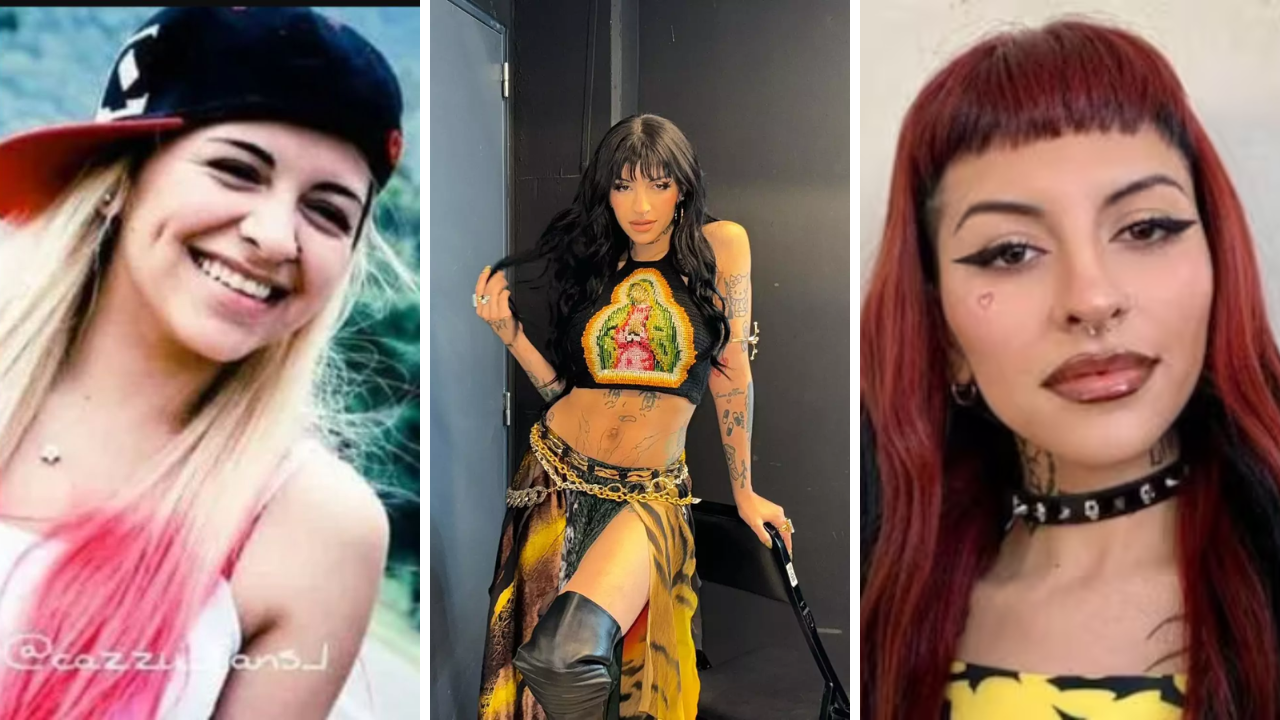 Imagen Principal de Nota: Cazzu antes y después: el sorprendente cambio físico y de estilo de la cantante argentina