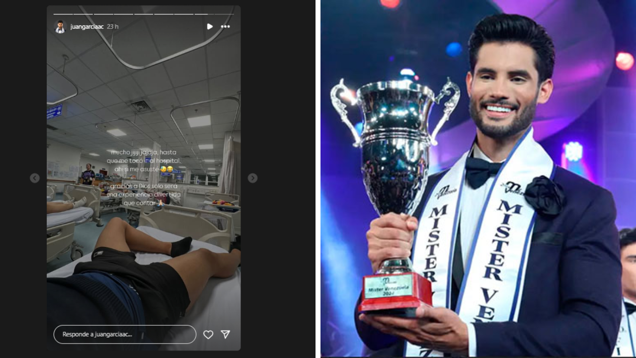 Imagen Principal de Nota: Juan Alberto García, Míster Venezuela 2024, preocupa a sus fans al enfrentar complicaciones de salud