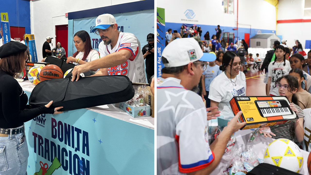 Imagen Principal de Nota: Fundación del cantante Bad Bunny llena de alegría a los niños con su iniciativa “Bonita Tradición”
