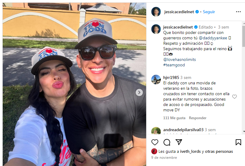 Jessica Cediel en el ojo del huracán tras el divorcio de Daddy Yankee