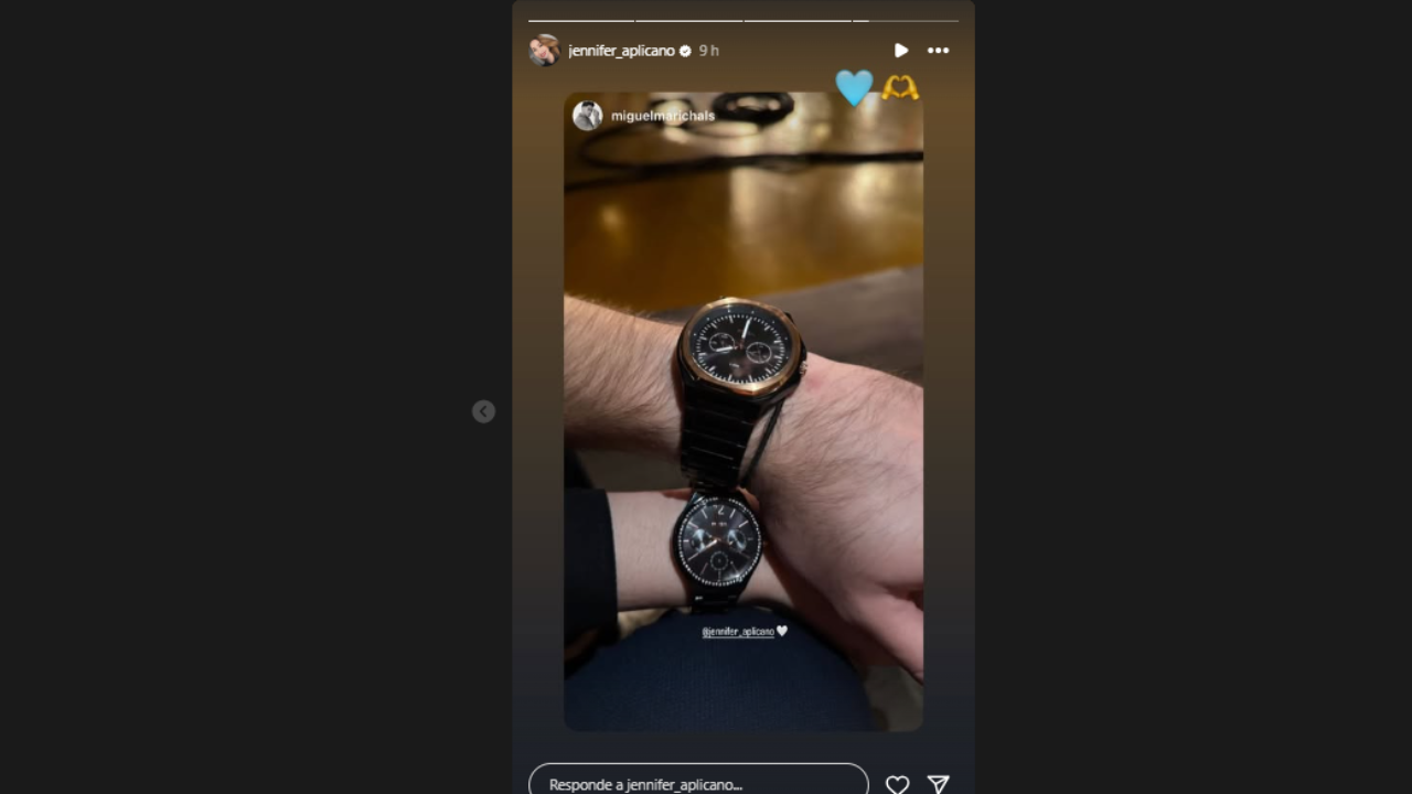 captura de pantalla de la historia de instagram