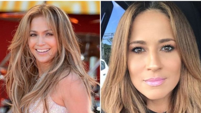 Imagen Principal de Nota: ¡Doble Estilo! Jennifer López y Jackie Guerrido se roban miradas con el mismo look