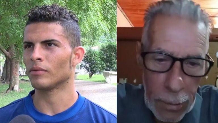Imagen Principal de Nota: CR7 hondureño se da tremendo beso con el 'Loco de la selva'